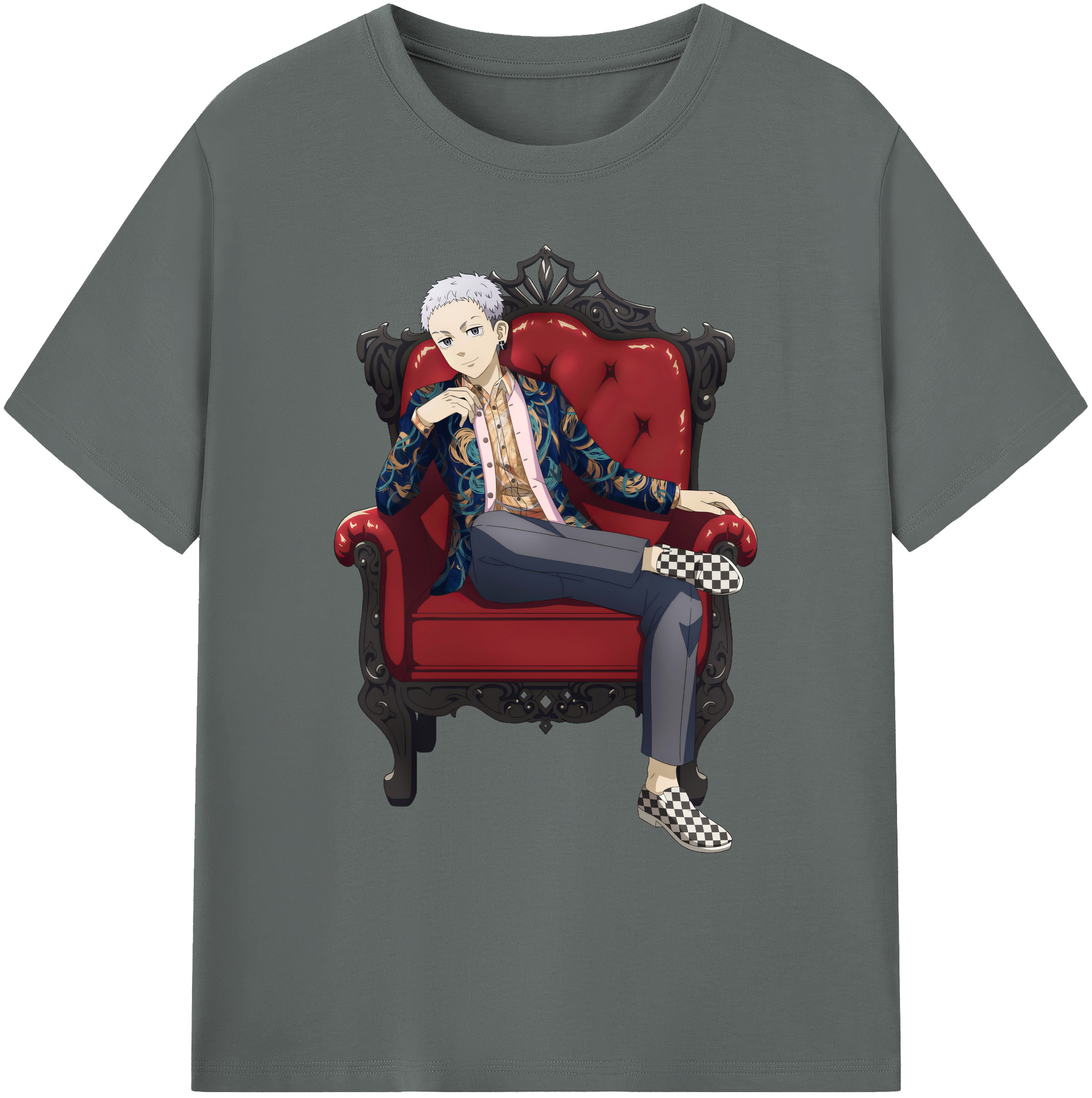 （画像用） 東京リベンジャーズ Tokyo Revengers 綿100％ メンズ半袖Tシャツ｜肌触りやわらか＆通気性